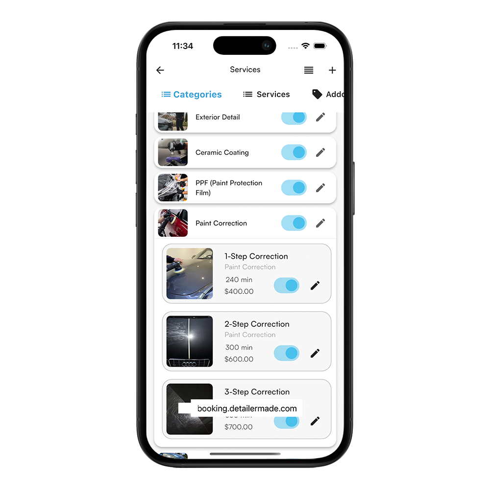 Your services, organized.