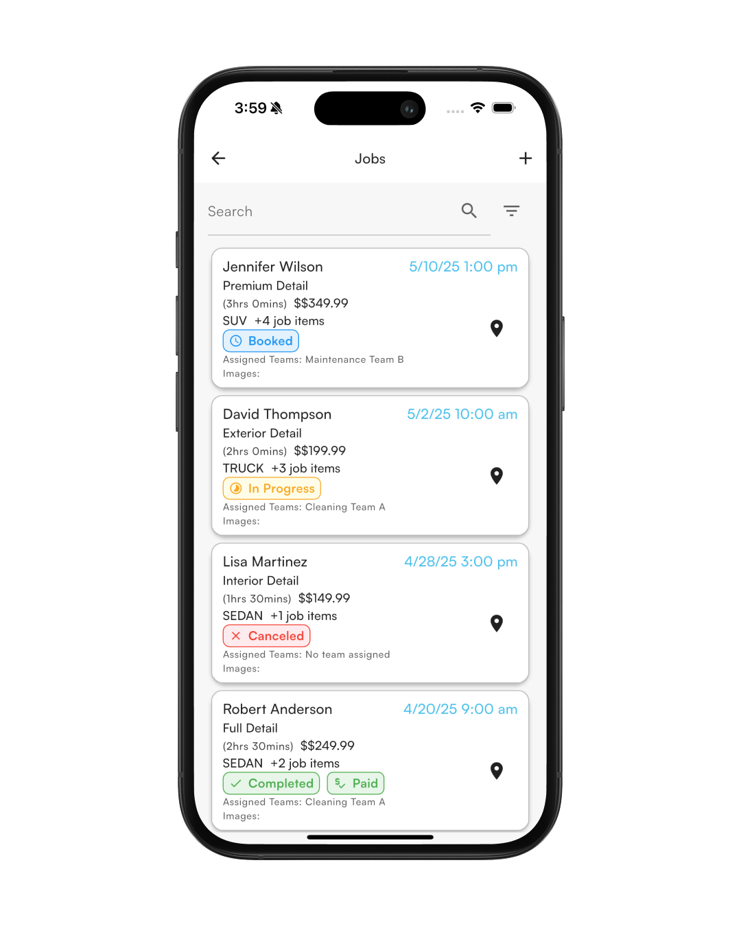 Manage your jobs efficiently.