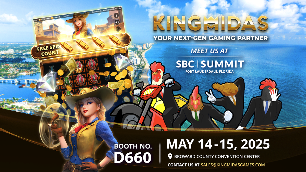 KingMidas Games to Showcase Latest Innovations at SBC Summit Americas 2025