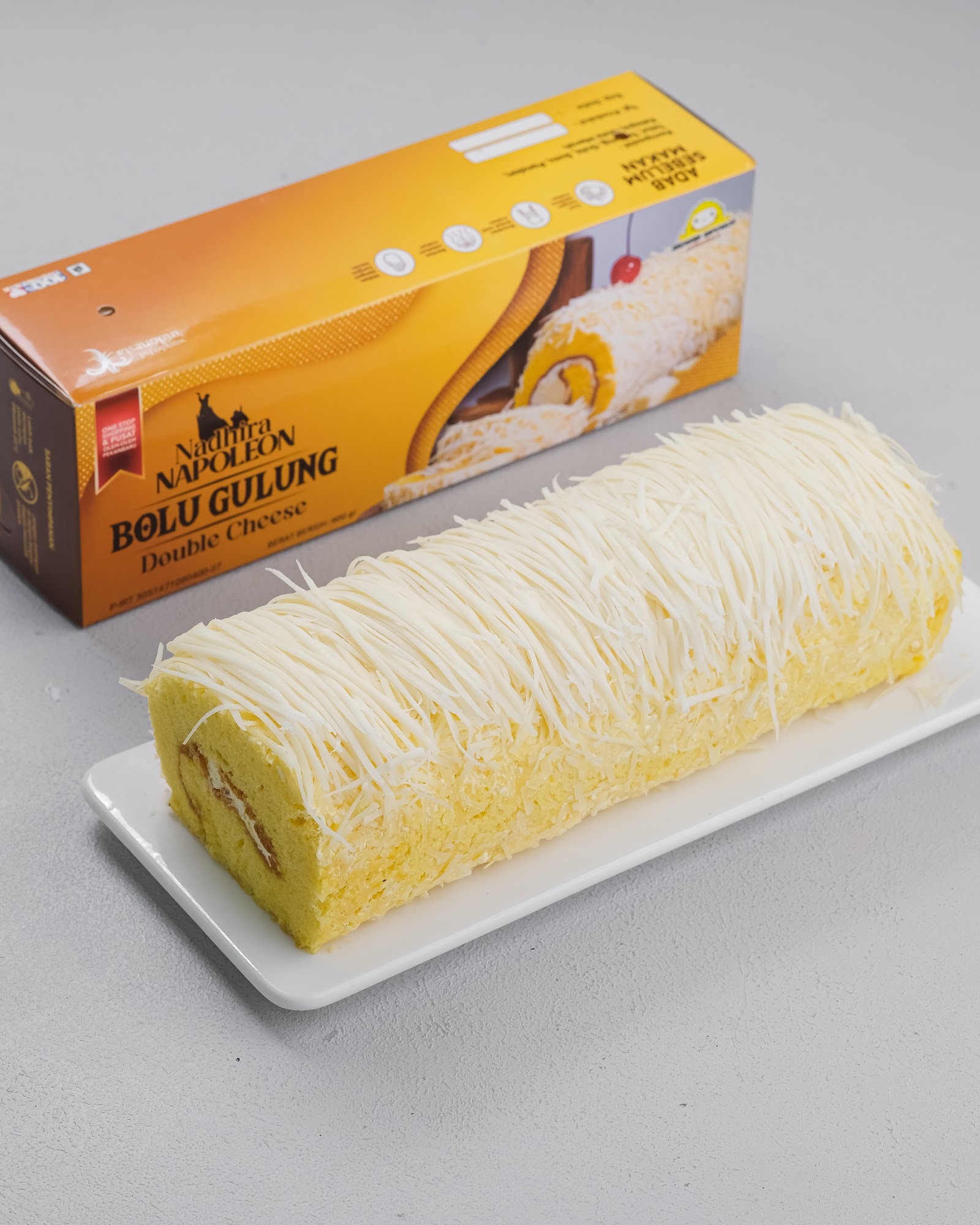 Bolu Gulung Double Cheese