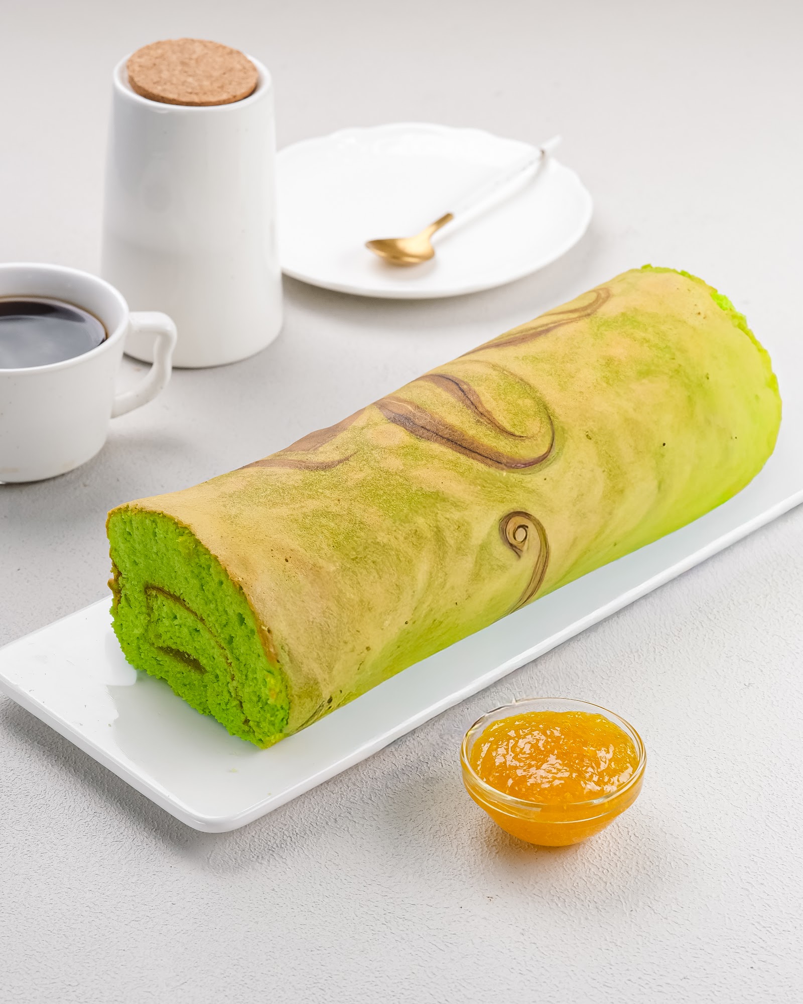 Bolu Gulung Pandan Kaya