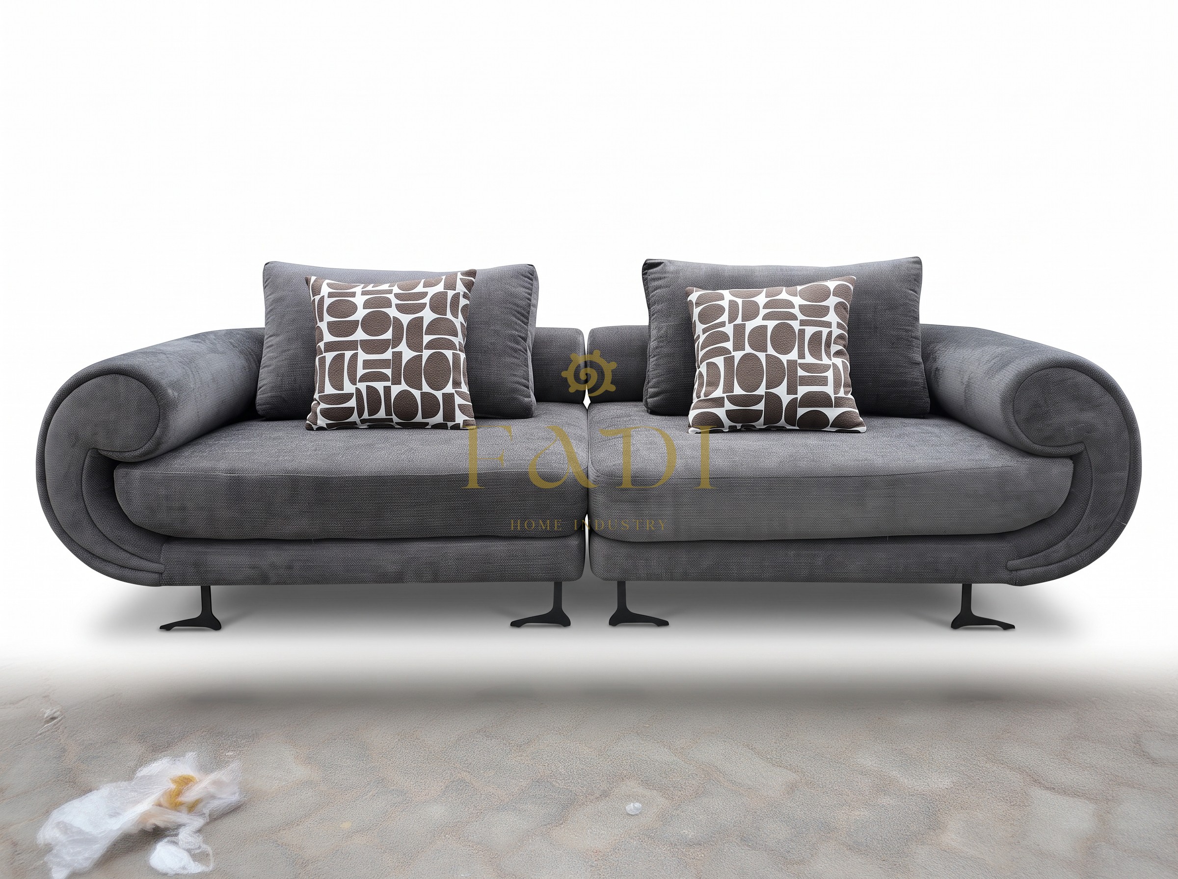 Cleo 7 Seater Sofa Set (Console included) — view 13