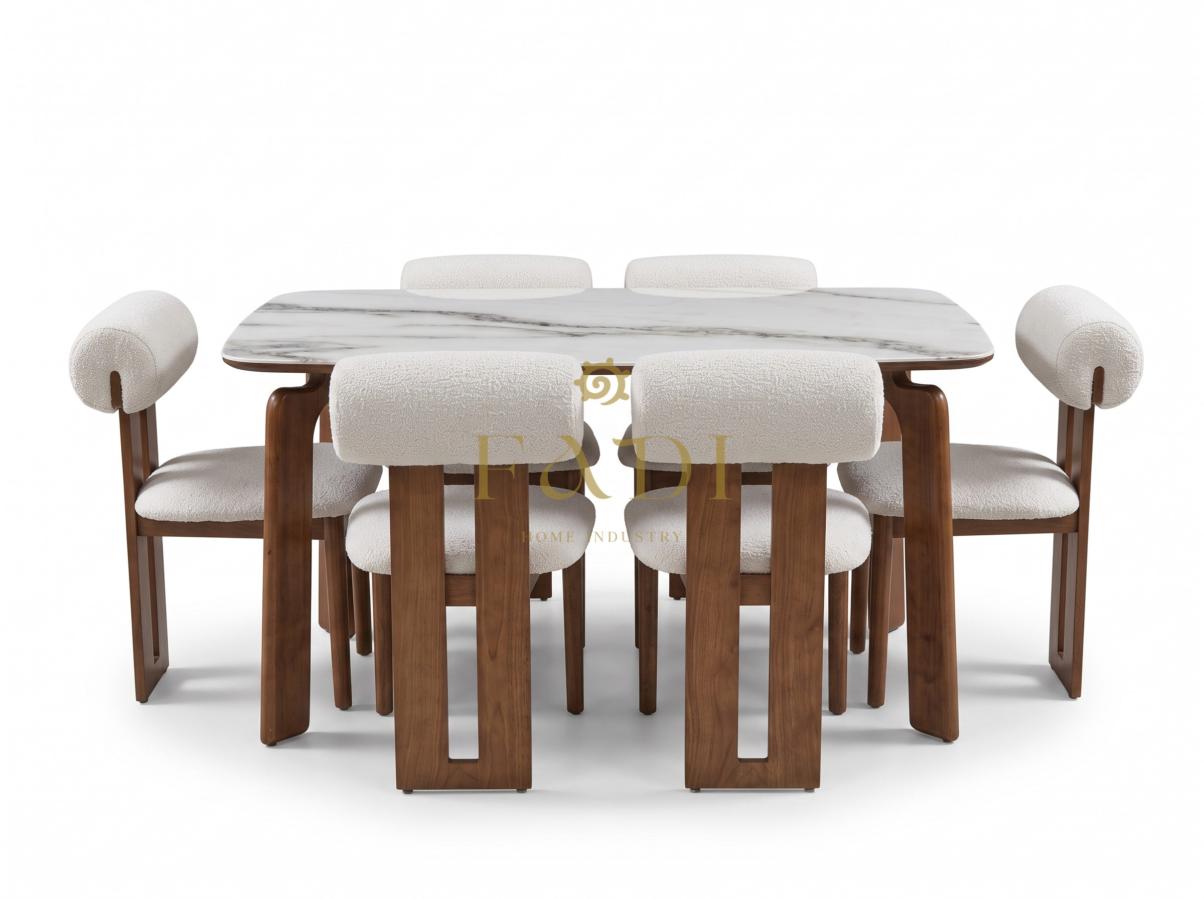 Dining Set T23O6 (6 Seater) — view 5