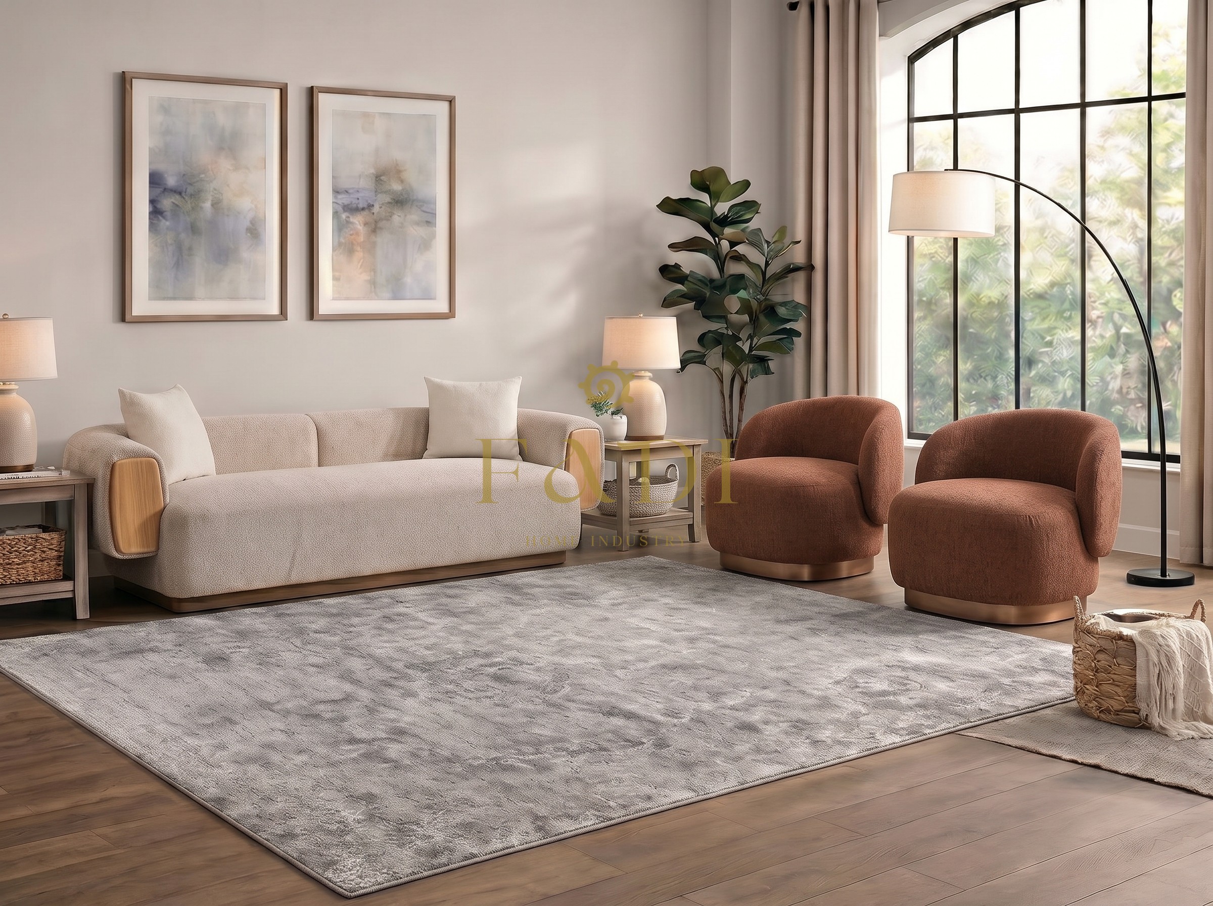 Valley 3 Seater + 2PCS Valley Single Accent Chairs