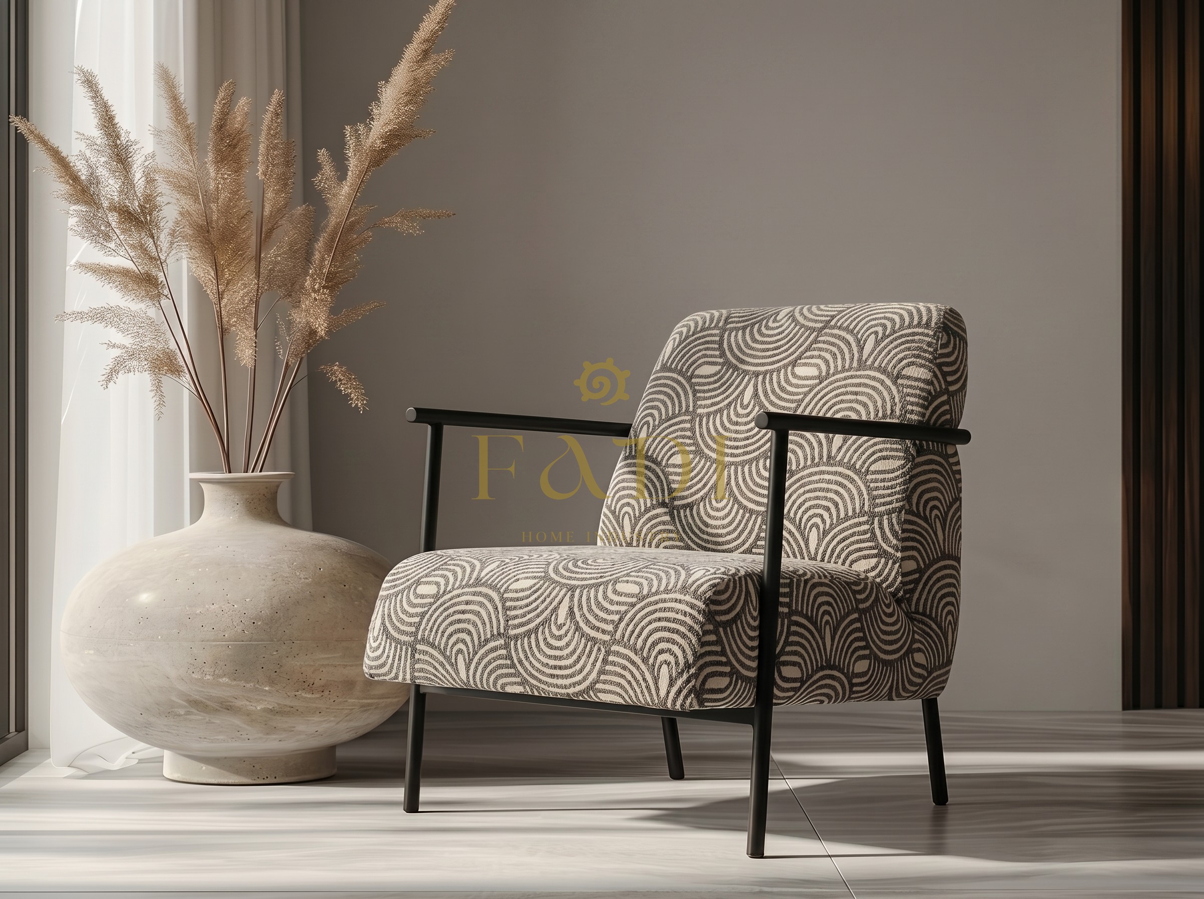 ADRIAN Single Accent Chair