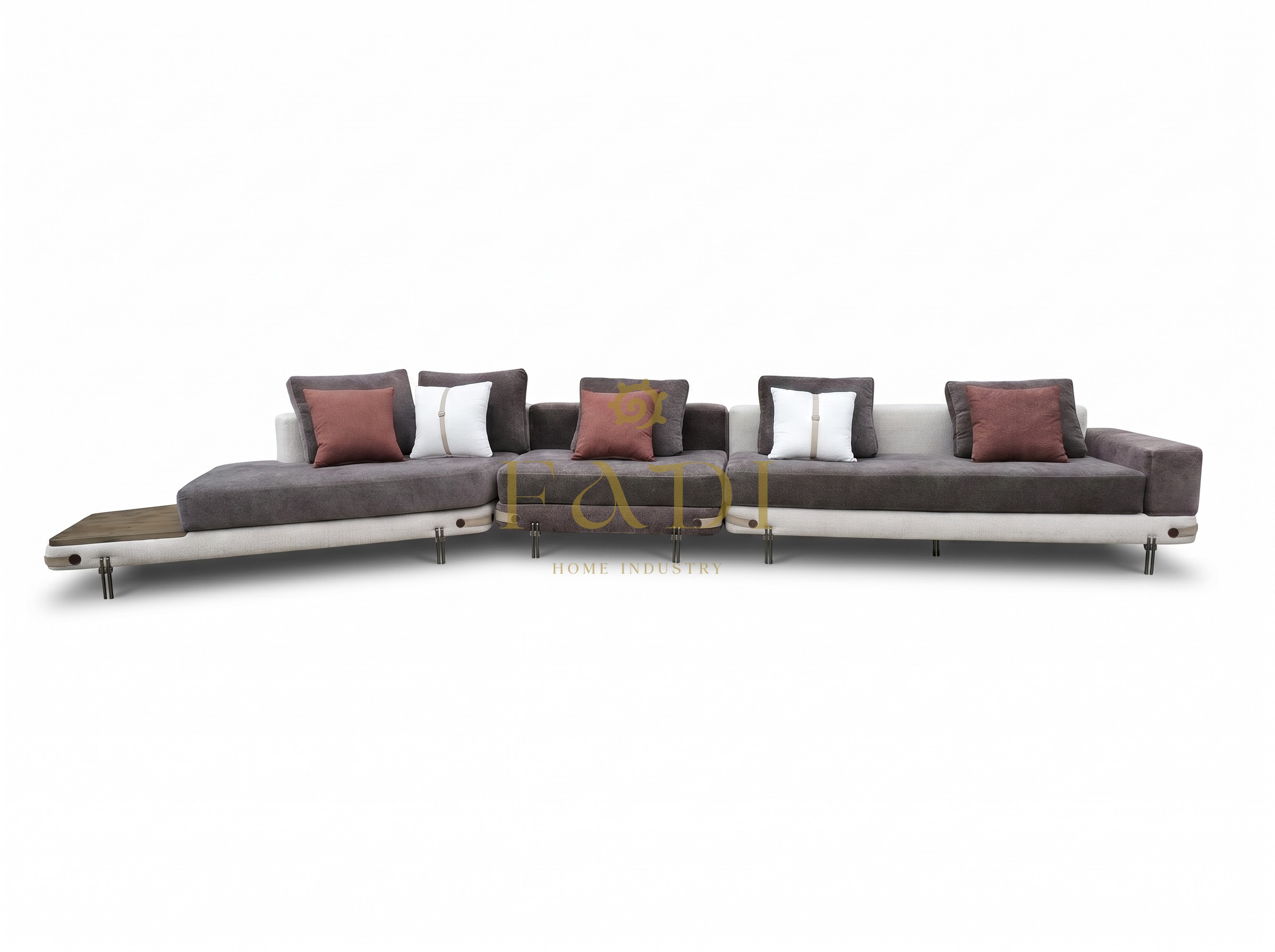 Cleo 7 Seater Sofa Set (Console included) — view 11