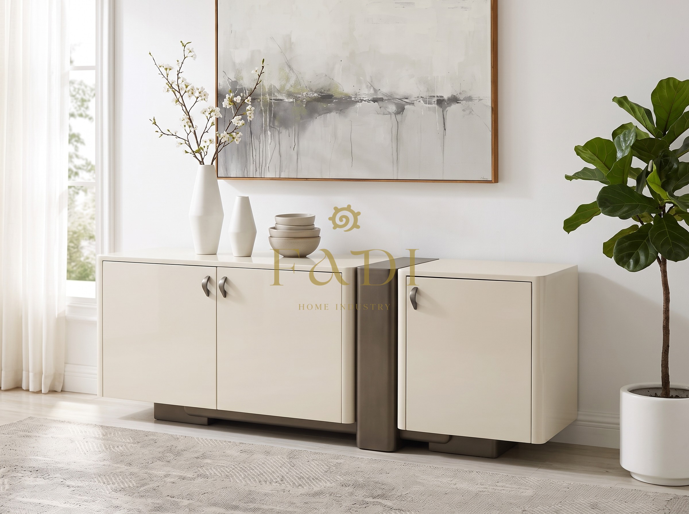 Masalda TV Stand - Grey