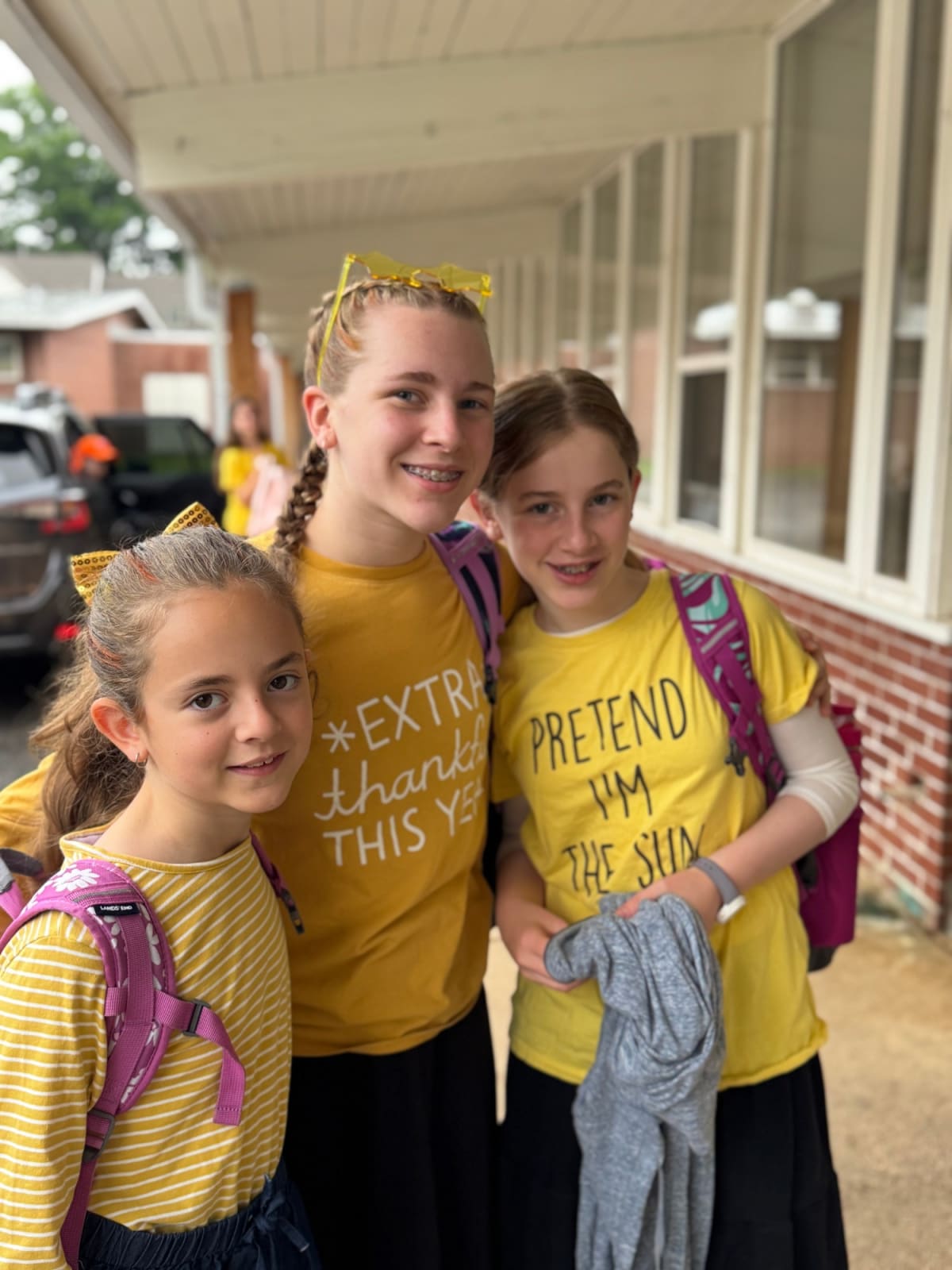 MHA students on a spirit day
