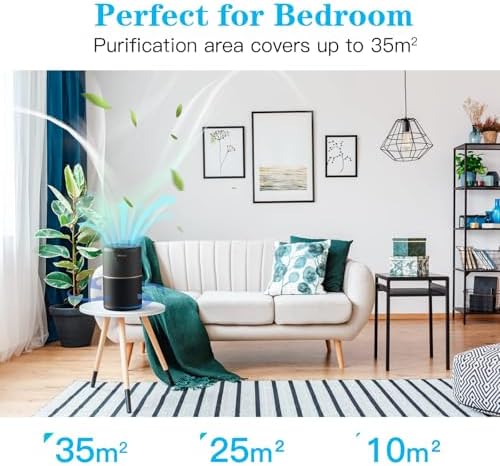 Vue 3 de Airtok Purificateur Dair Avec