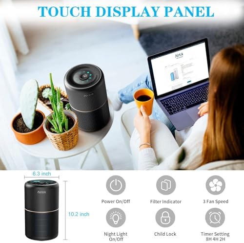 Vue 6 de Airtok Purificateur Dair Avec