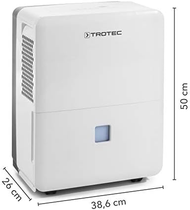 Vue 3 de Trotec Deshumidificateur Electrique Ttk