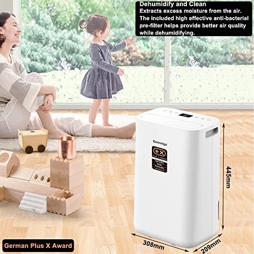 Vue 2 de Greenmigo Deshumidificateur Electrique Pro