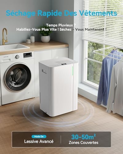 Vue 5 de Euhomy Ljour Deshumidificateur