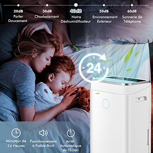 Vue 5 de Goplus Deshumidificateur Ljour Deshumidificateur