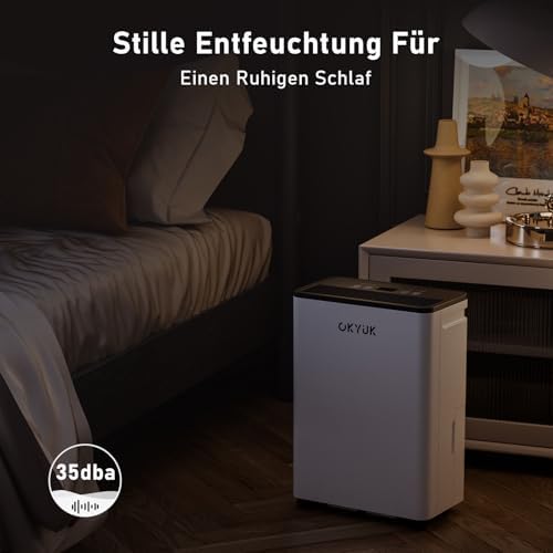 Vue 3 de Okyuk Deshumidificateur Electrique