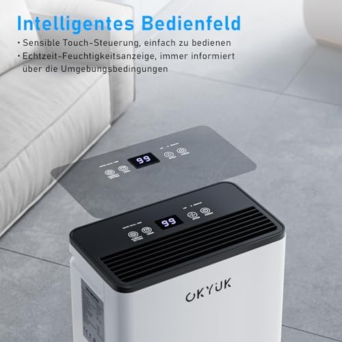 Vue 5 de Okyuk Deshumidificateur Electrique