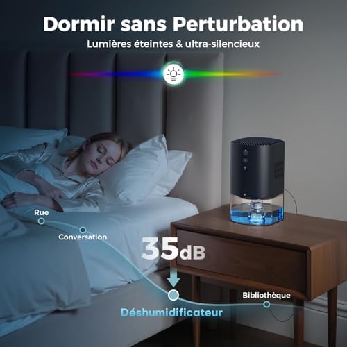 Vue 4 de Aroeve Deshumidificateur Air