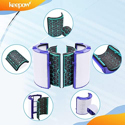Vue 4 de Keepow Filtre Pour Dyson