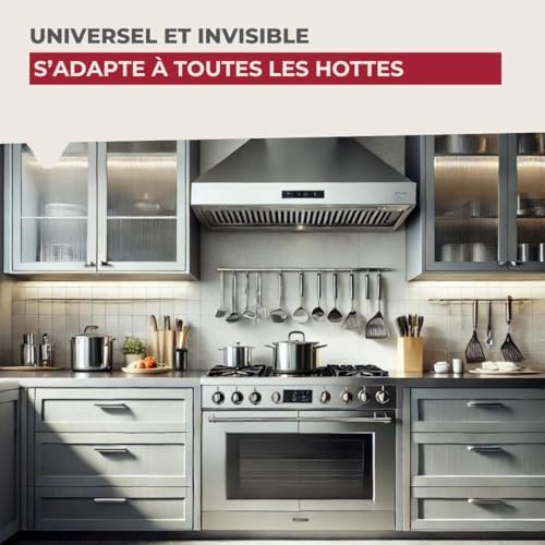 Vue 4 de Fackelmann Filtre Hotte Filtre