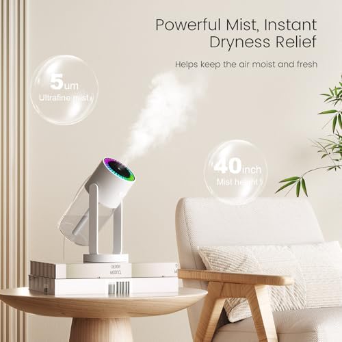 Vue 4 de Nixtrve Humidificateur Ml Ultrasonique