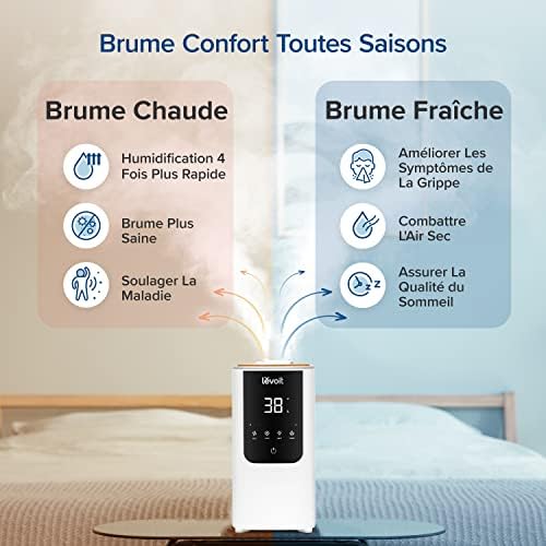 Vue 3 de Levoit Humidificateur Dair Intelligent
