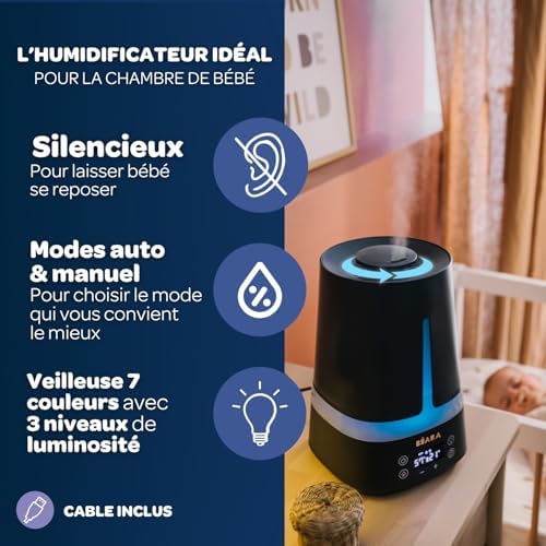 Vue 4 de Beaba Humidificateur Dair Chambre