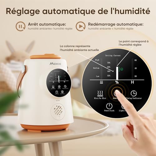 Vue 2 de Maxcio Humidificateur Et Diffuseur
