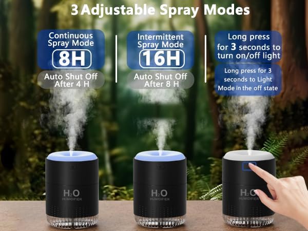Vue 4 de Szo Humidificateur Mini Humidificateur