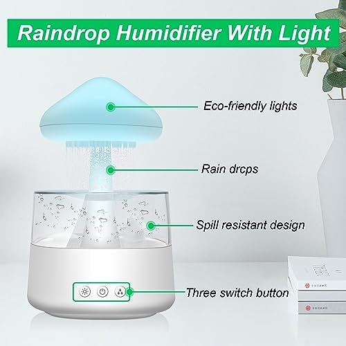 Vue 4 de Lampe Pluie Humidificateur Dair
