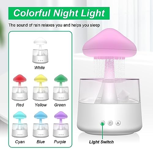 Vue 5 de Lampe Pluie Humidificateur Dair