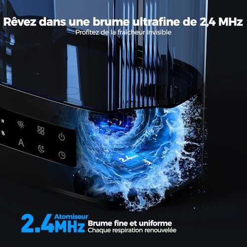 Vue 6 de Aroeve Humidificateur Dair Chambre