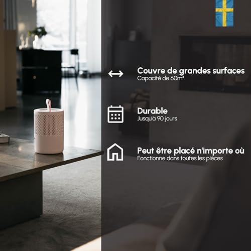 Vue 4 de Absodry Duo Family Deshumidificateur