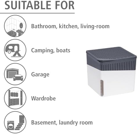 Vue 6 de Wenko Deshumidificateur Dinterieur Cube