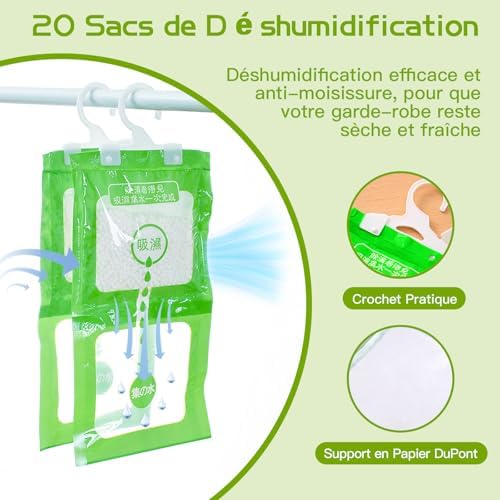 Vue 3 de Zynery Pack Absorbeur Dhumidite