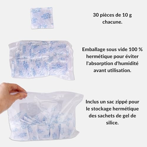 Vue 5 de Lensaid Sachets Silica Gel