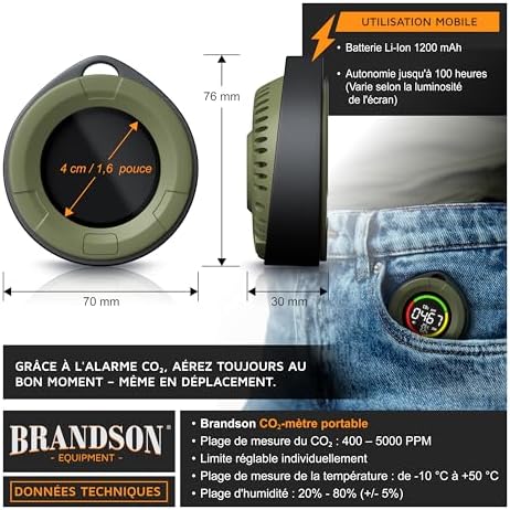 Vue 2 de Brandson Moniteur De Qualite