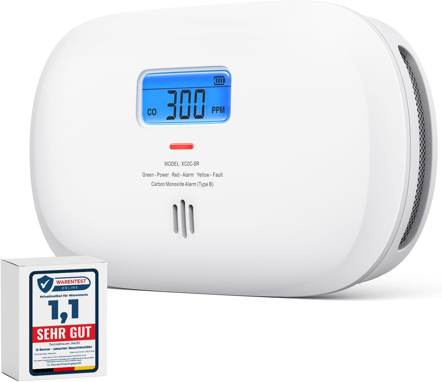 Xsense Detecteur De Monoxyde