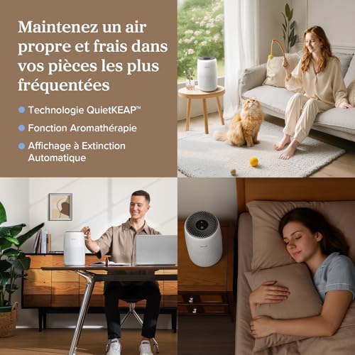 Vue 5 de Levoit Purificateur Dair Chambre