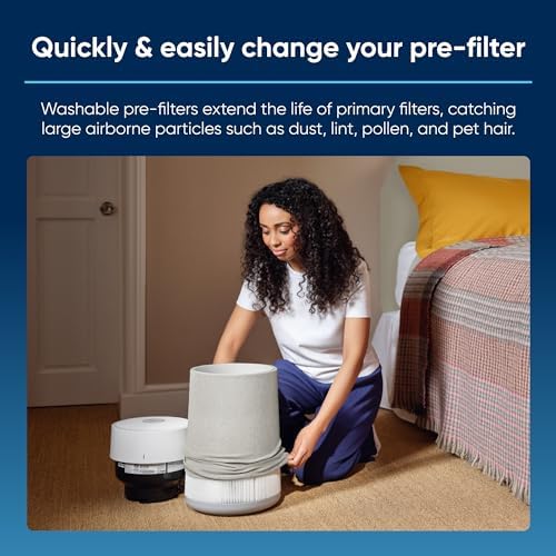 Vue 3 de Blueair Veritable Prefiltre Purificateur