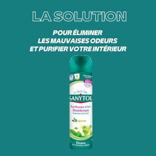 Vue 4 de Sanytol Purificateur Dair Desinfectant