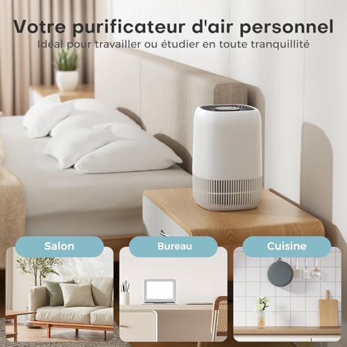 Vue 2 de Aroeve Purificateur Dair Avec