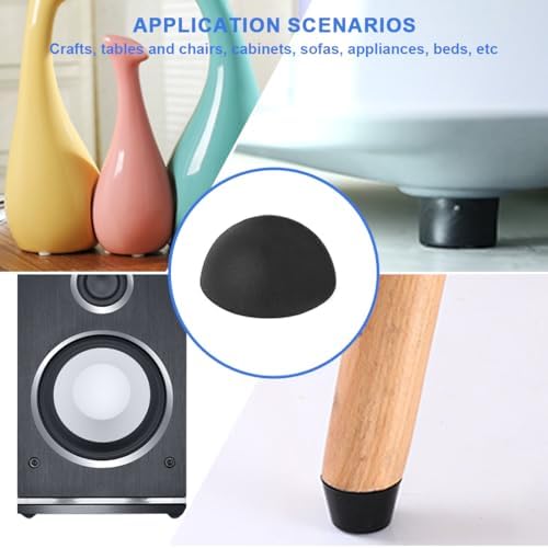 Vue 4 de Pieces Mm Patin Caoutchouc