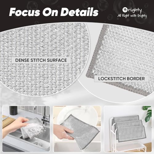 Vue 3 de Orighty Lot De Chiffons