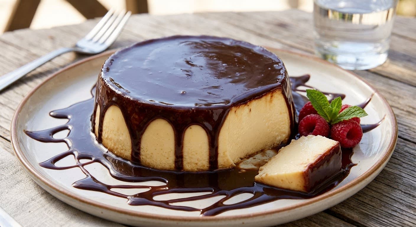 Flan chocolat