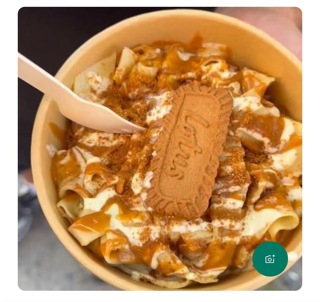 Crêpe lotus