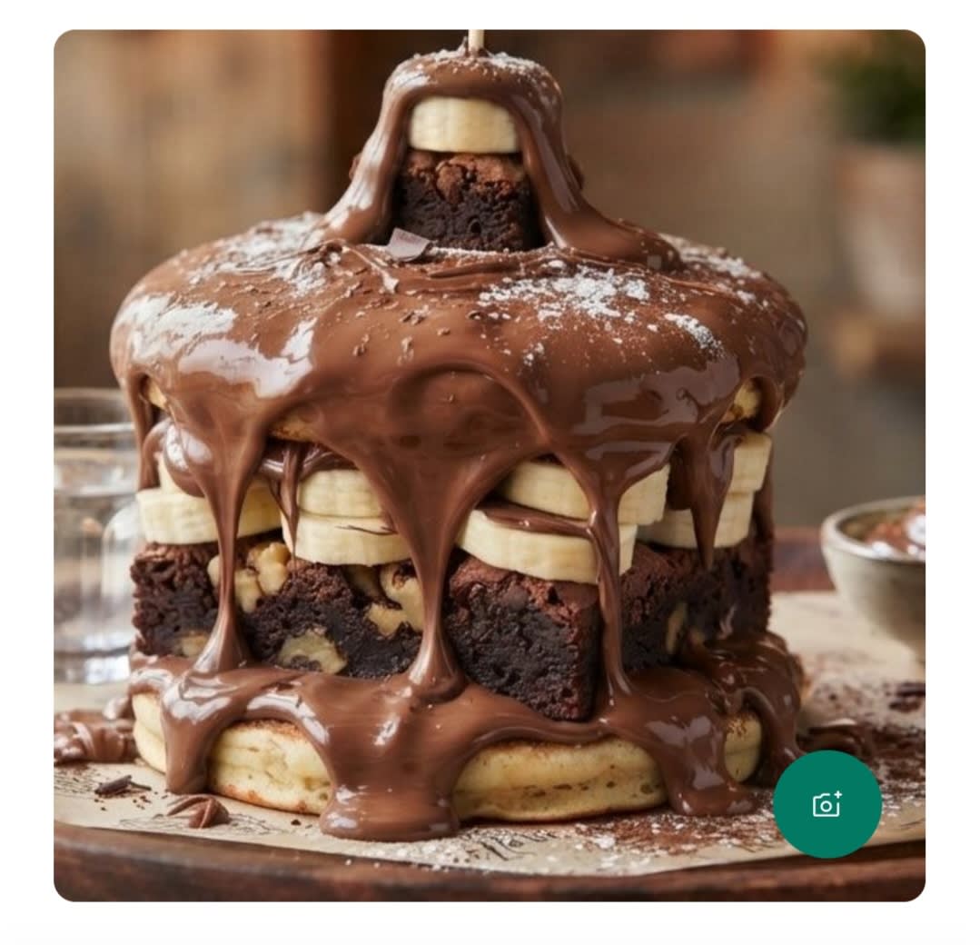 Pancake sweet burger