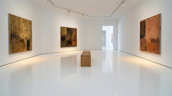 Fugenlose Bodenbeschichtung Epoxidharz Hochglanz Nahaufnahme