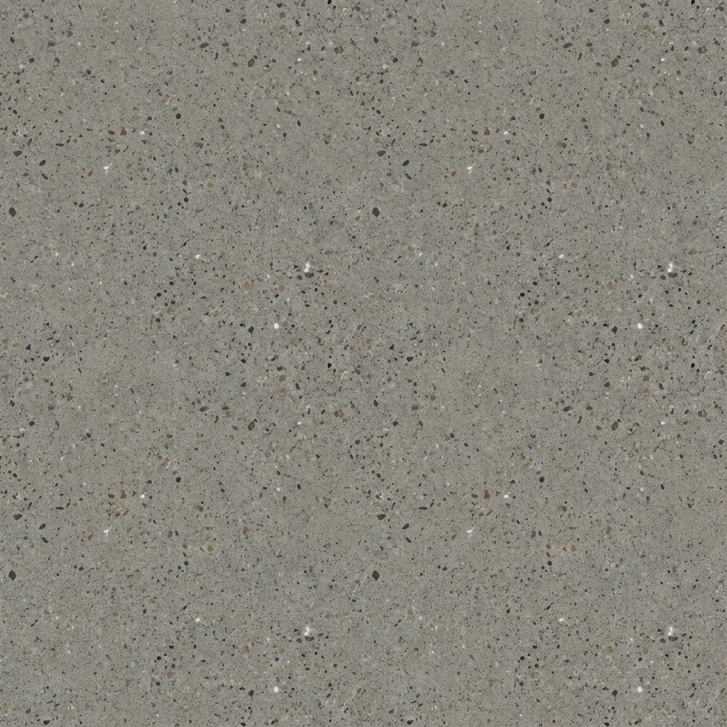 Sichtestrich Vollschliff mit Feinkörnung in mattem Grau