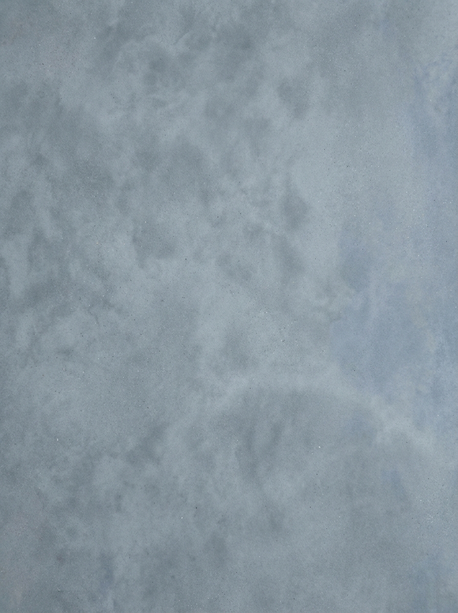 Sichtestrich in Blaugrau mit kühler Ausstrahlung