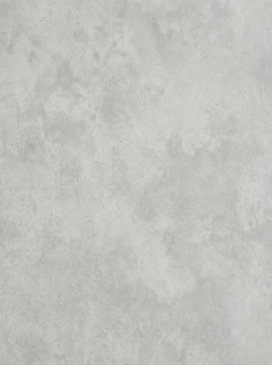 Sichtestrich in Hellgrau mit wolkiger Struktur